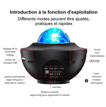 Projecteur enfant Galaxy