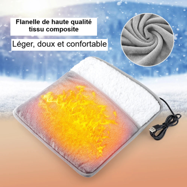 Coussin Chauffant Électrique pour les Pieds