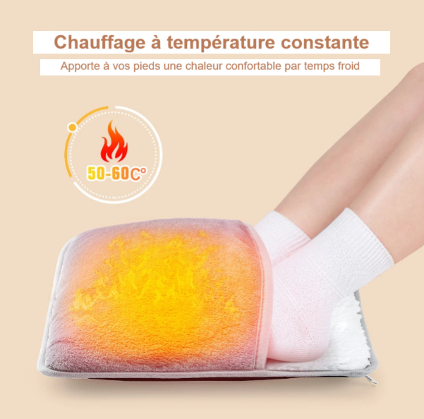 Coussin Chauffant Électrique pour les Pieds
