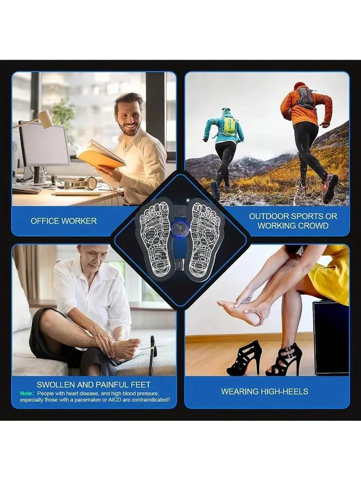Tapis de massage électrique pour les pieds